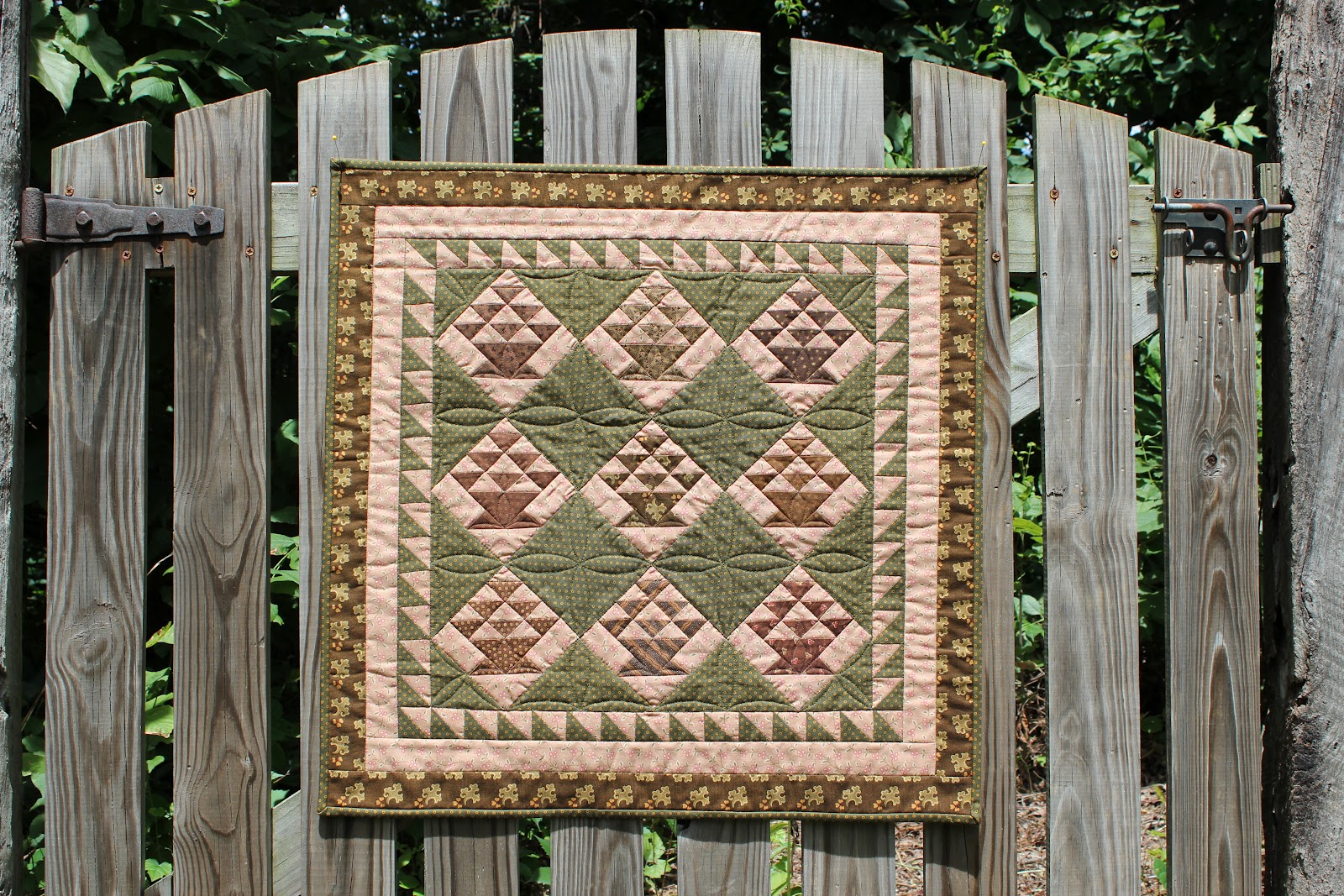 Spring Water Designs Quilts in the Garden