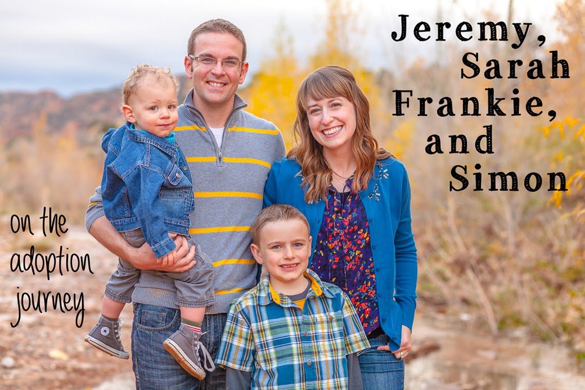Jeremy, Sarah, Frankie, and Simon on the Adoption Journey