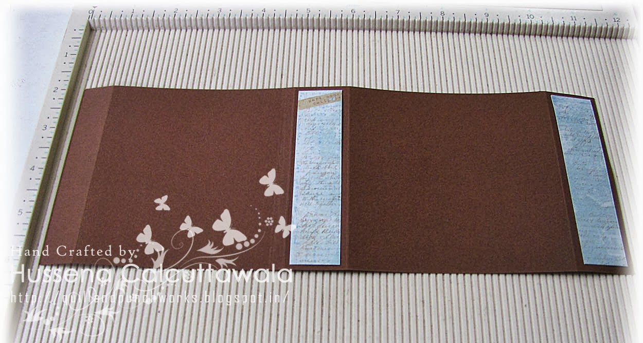 Crafters Corner An easel box with drawer tutorial using pattern papers!