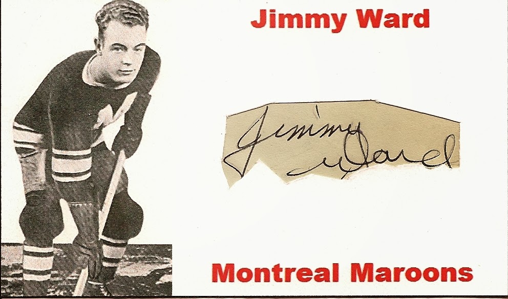 Hockey Ink In The Mail: 1934 Montreal Maroons