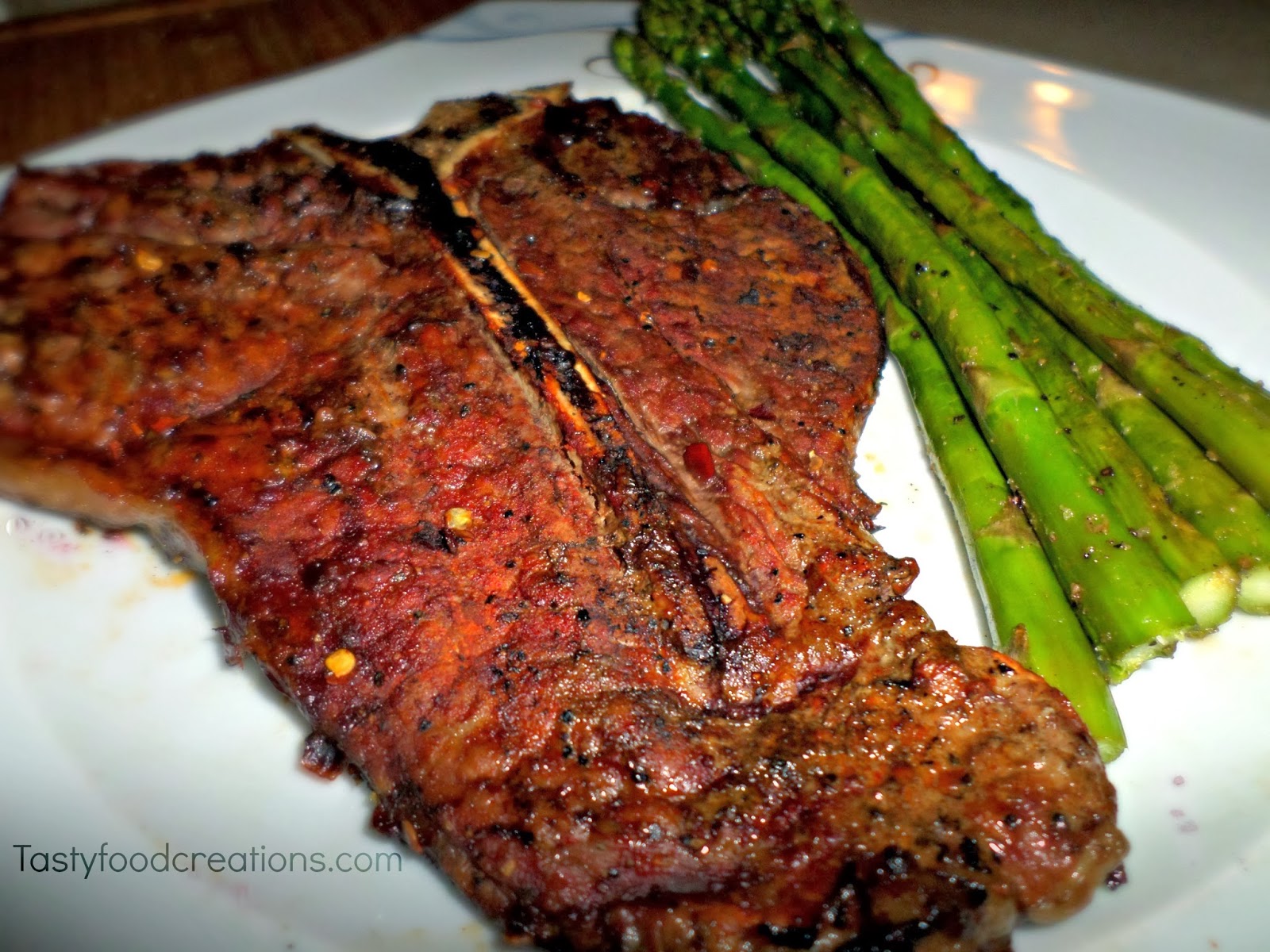 Grilled TBone Steak For Two Recipe — Dishmaps