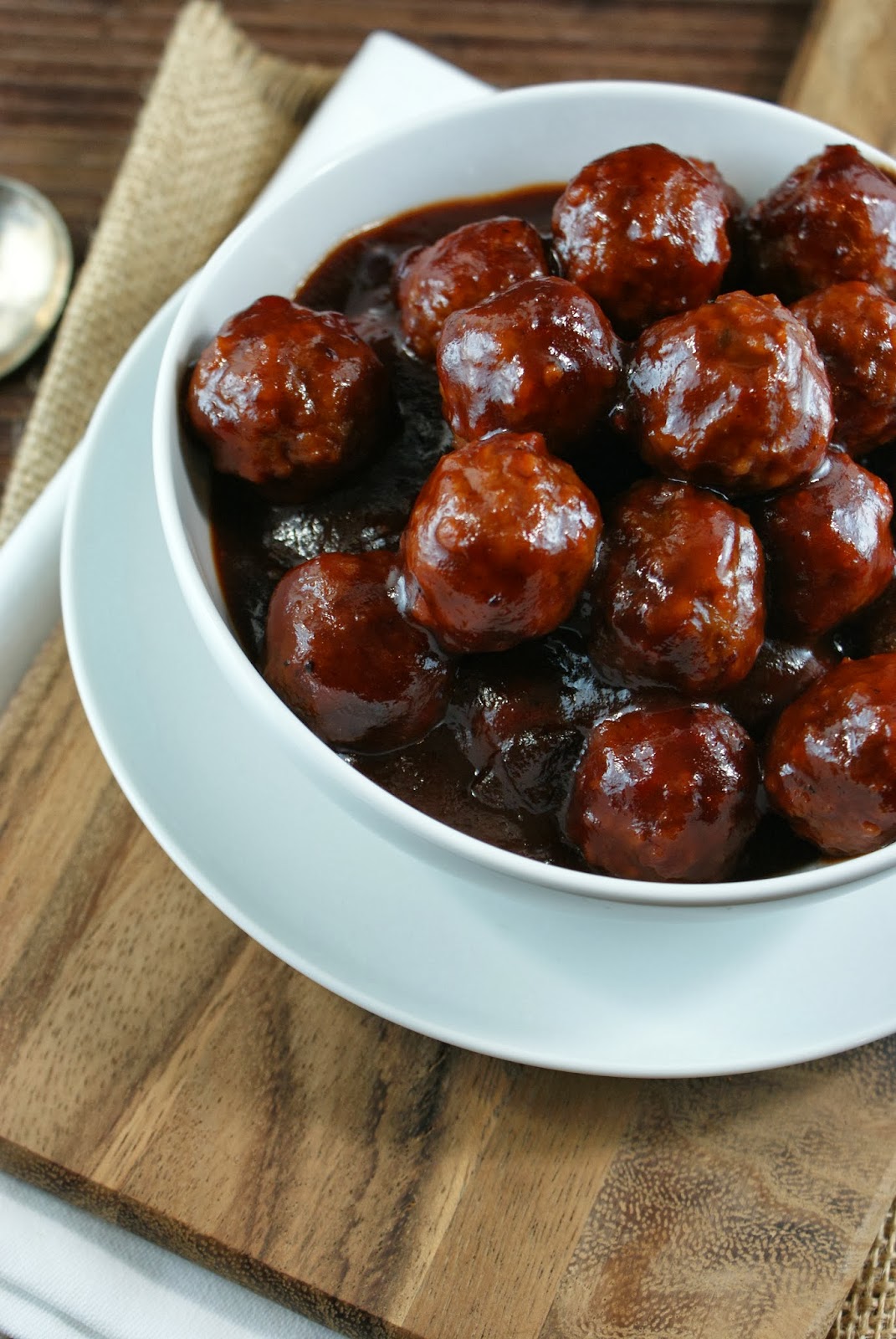Authentic Suburban Gourmet Cranberry Cocktail Meatballs Friday Night