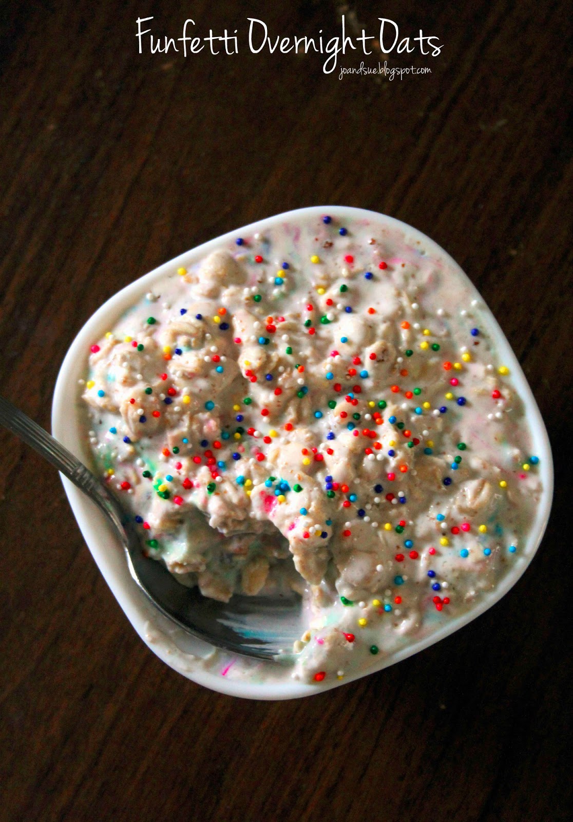 Jo and Sue Funfetti Overnight Oats