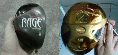 Krank Rage driver loft 9 / XXIO Driver loft 10.5