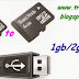 How To Convert 1/2gb Pen drive or Memory card in 4gb