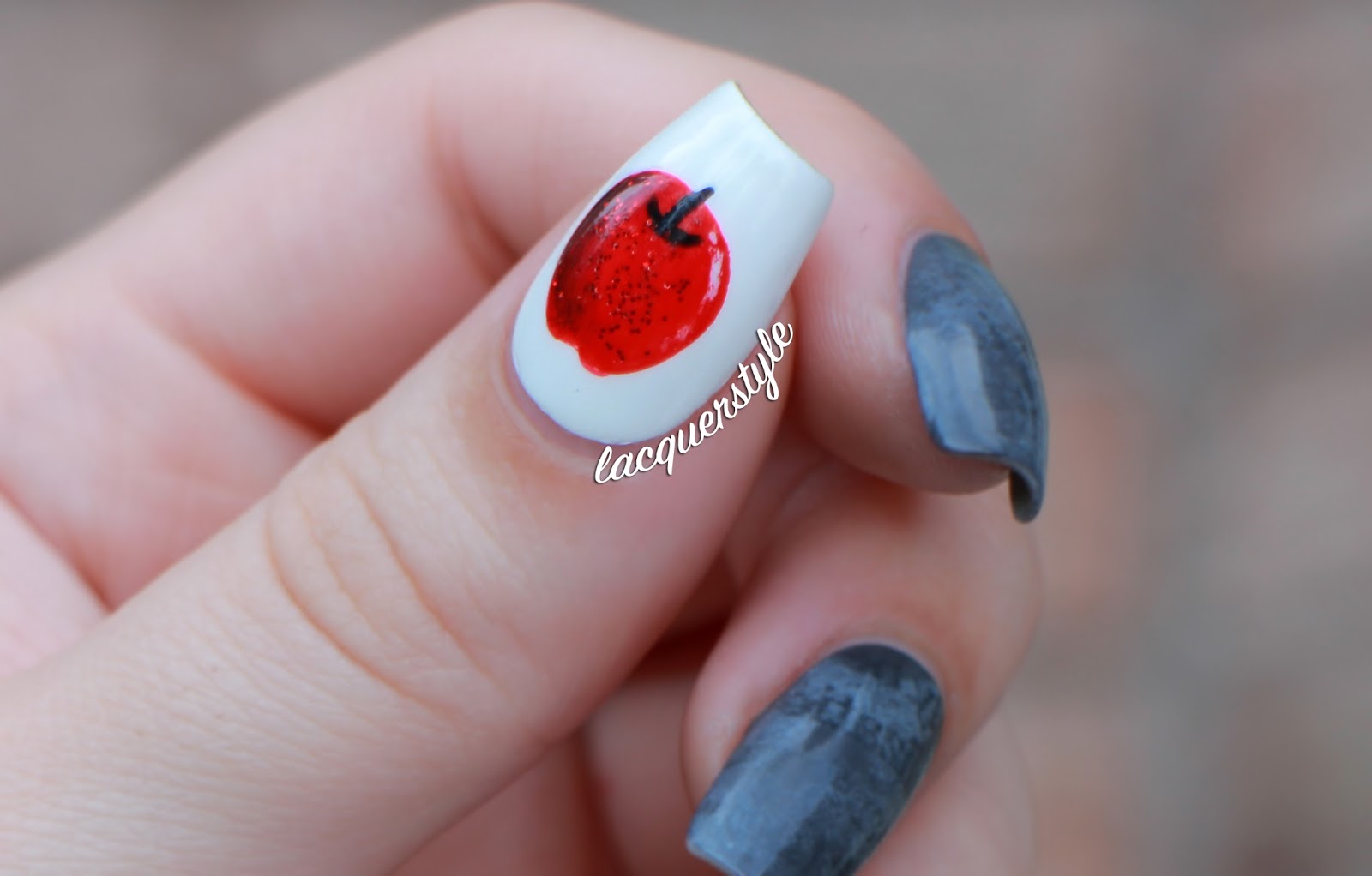 Red Apple Nail Art Designs - wide 10