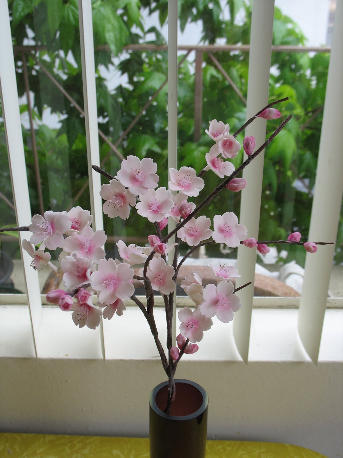 Shaile's Edible Art Cherry Blossoms are blooming