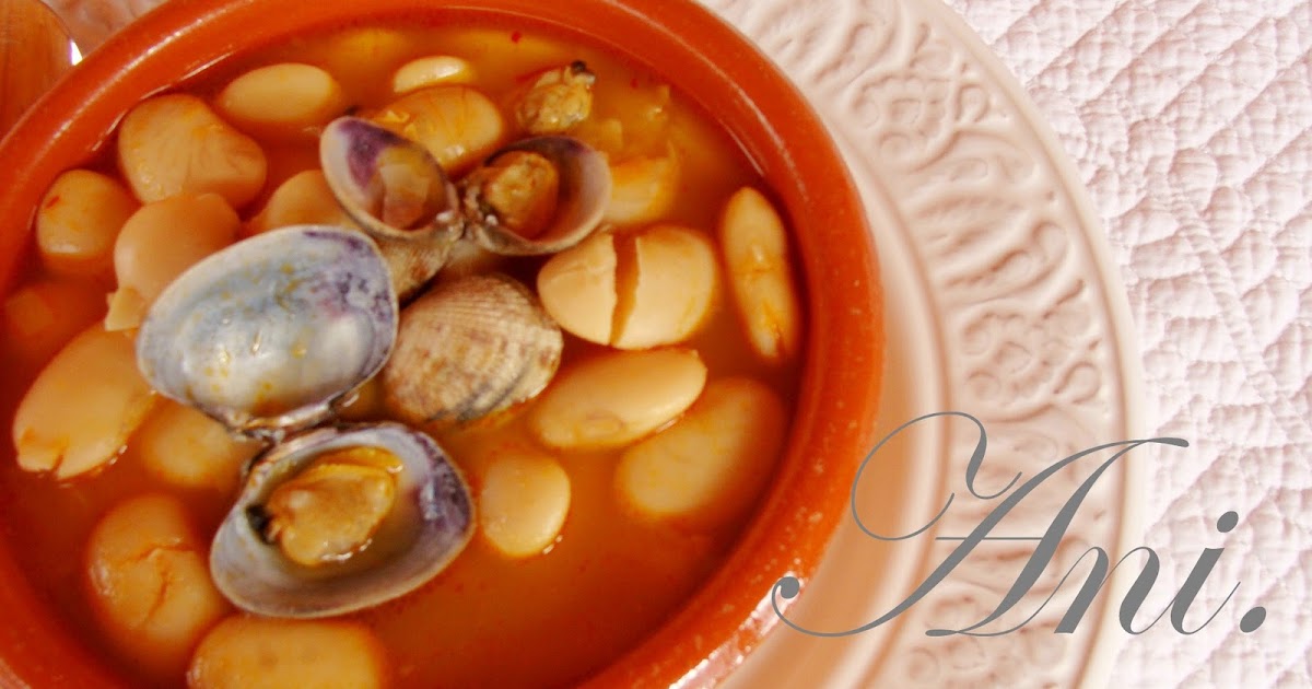 La Cocina de Ani: Judiones de Avila con almejas