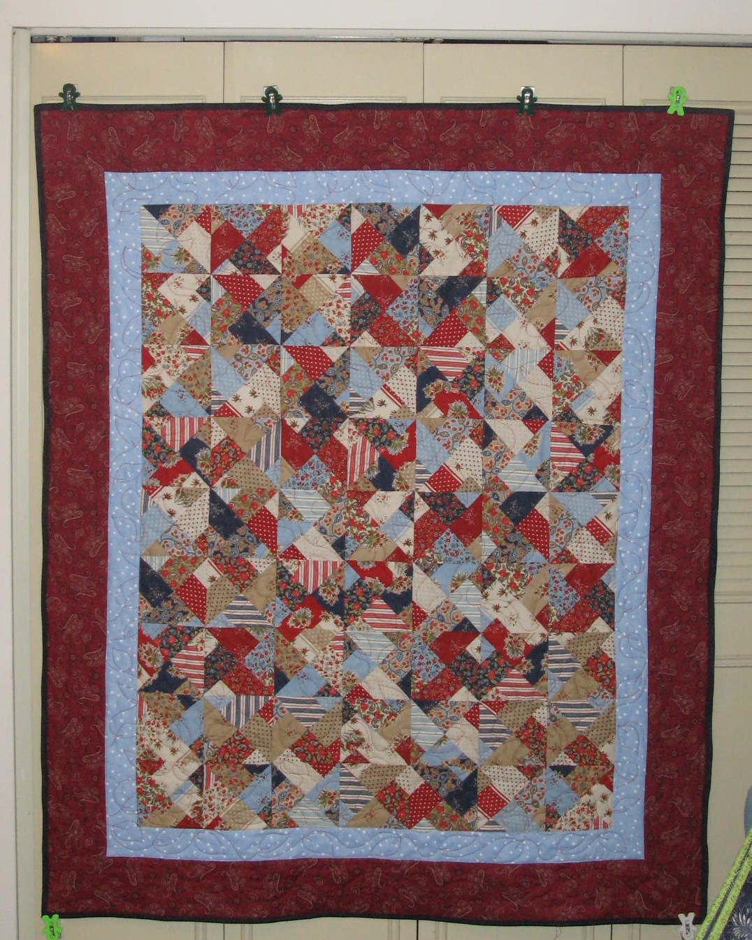 Life is like a patchwork quilt Pedal Pusher Quilt