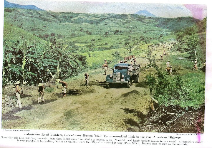 Café de El Salvador por National Geographic en 1944