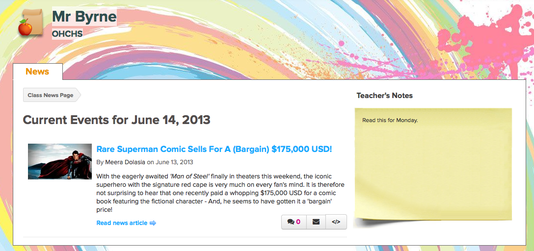 Free Technology for Teachers DOGO News Create and Share Lessons