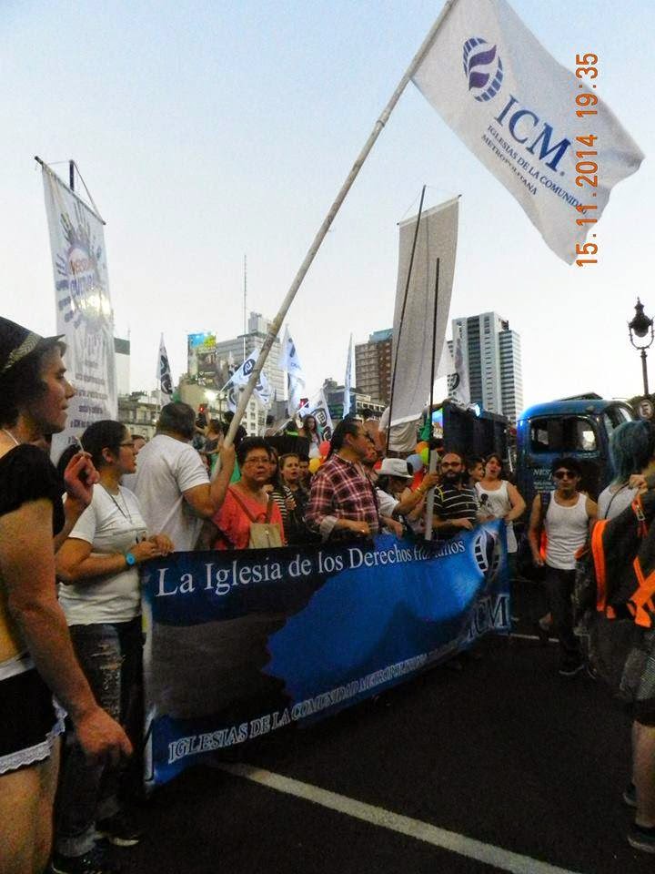 ICM Argentina participo de la Marcha del Orgullo Buenos Aires 2014