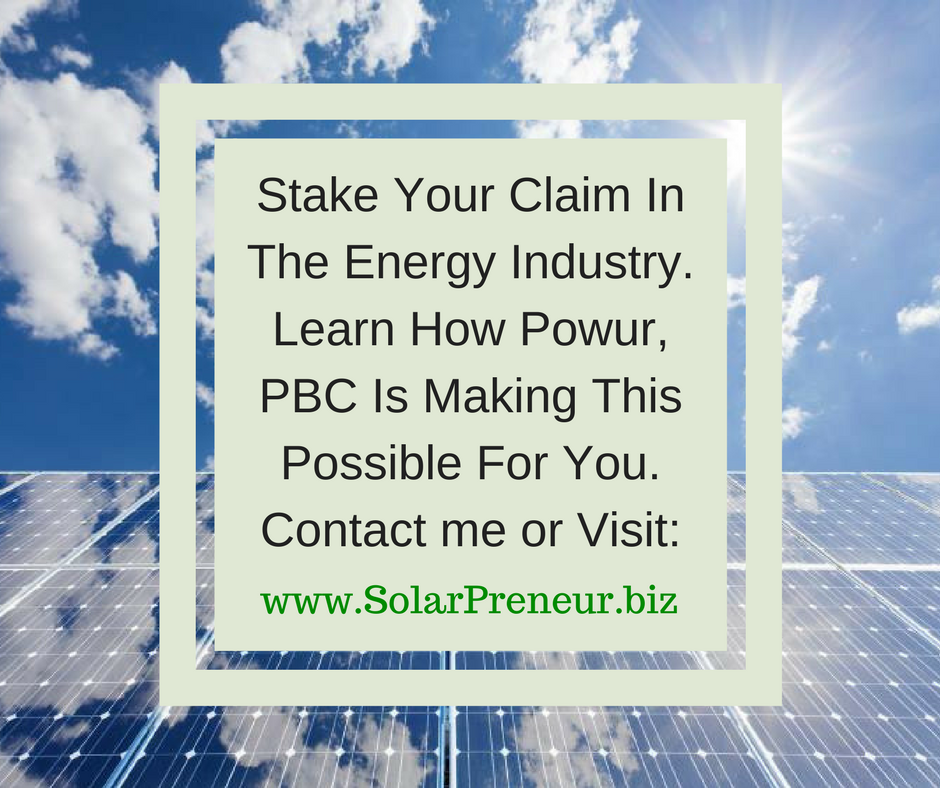 Learn how YOU can Own your Own Energy Business