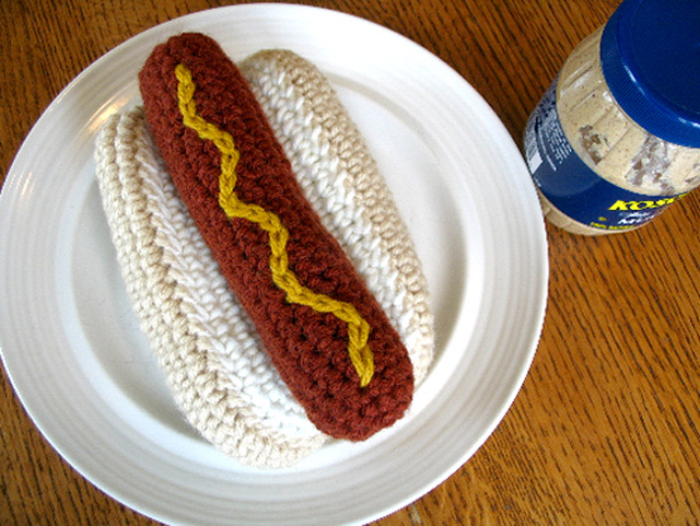 Sewing Barefoot: knit & crochet food