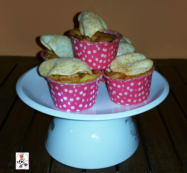 Cupcakes De Tortilla Con Sabor A Pizza
