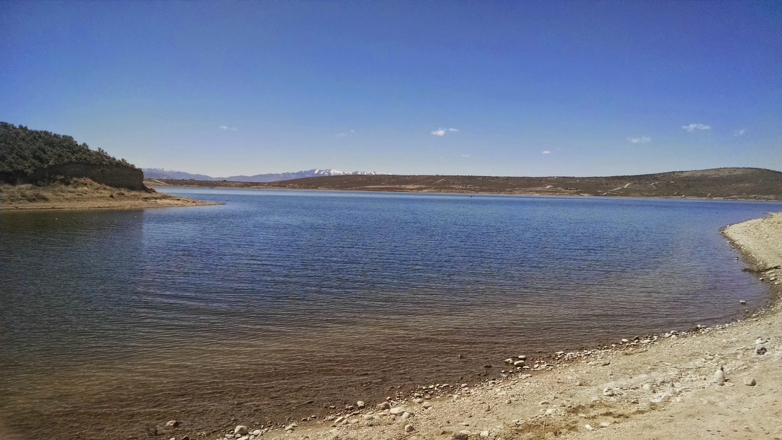 Running on Eddie South Fork Reservoir Elko Nevada
