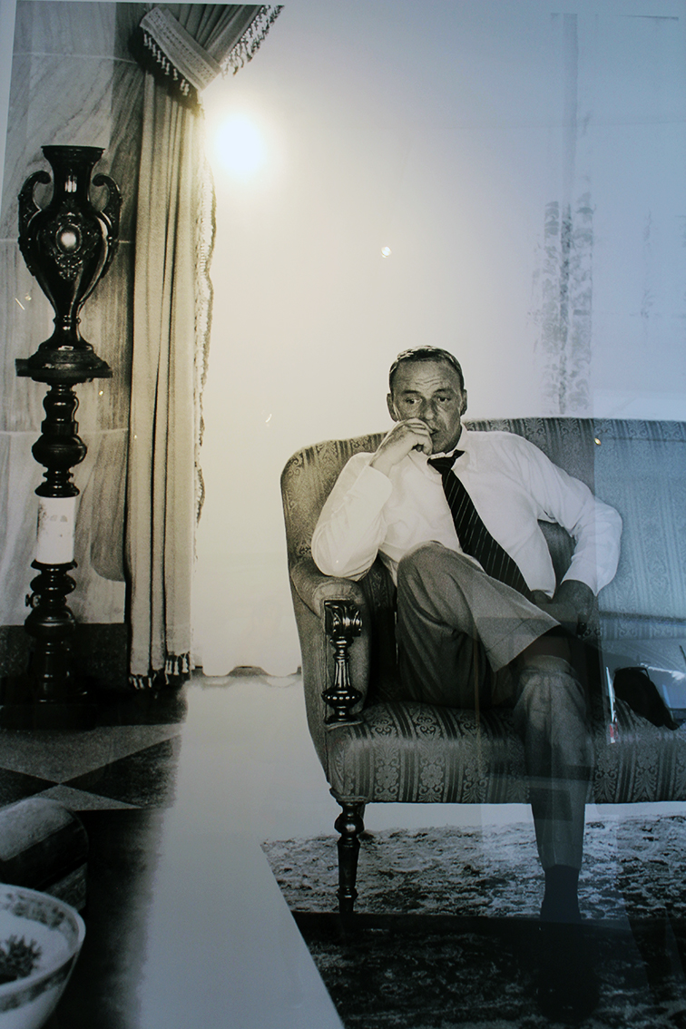 Frank Sinatra by Terry O'neill photography at Art Basel, MBAB 2014
