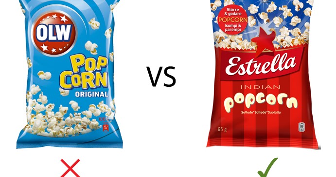 popcorn kcal påse popcorn kcal påse