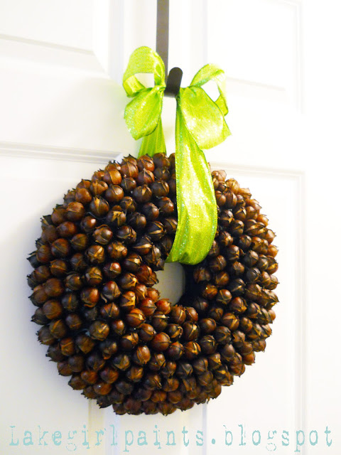 hickory nut wreath