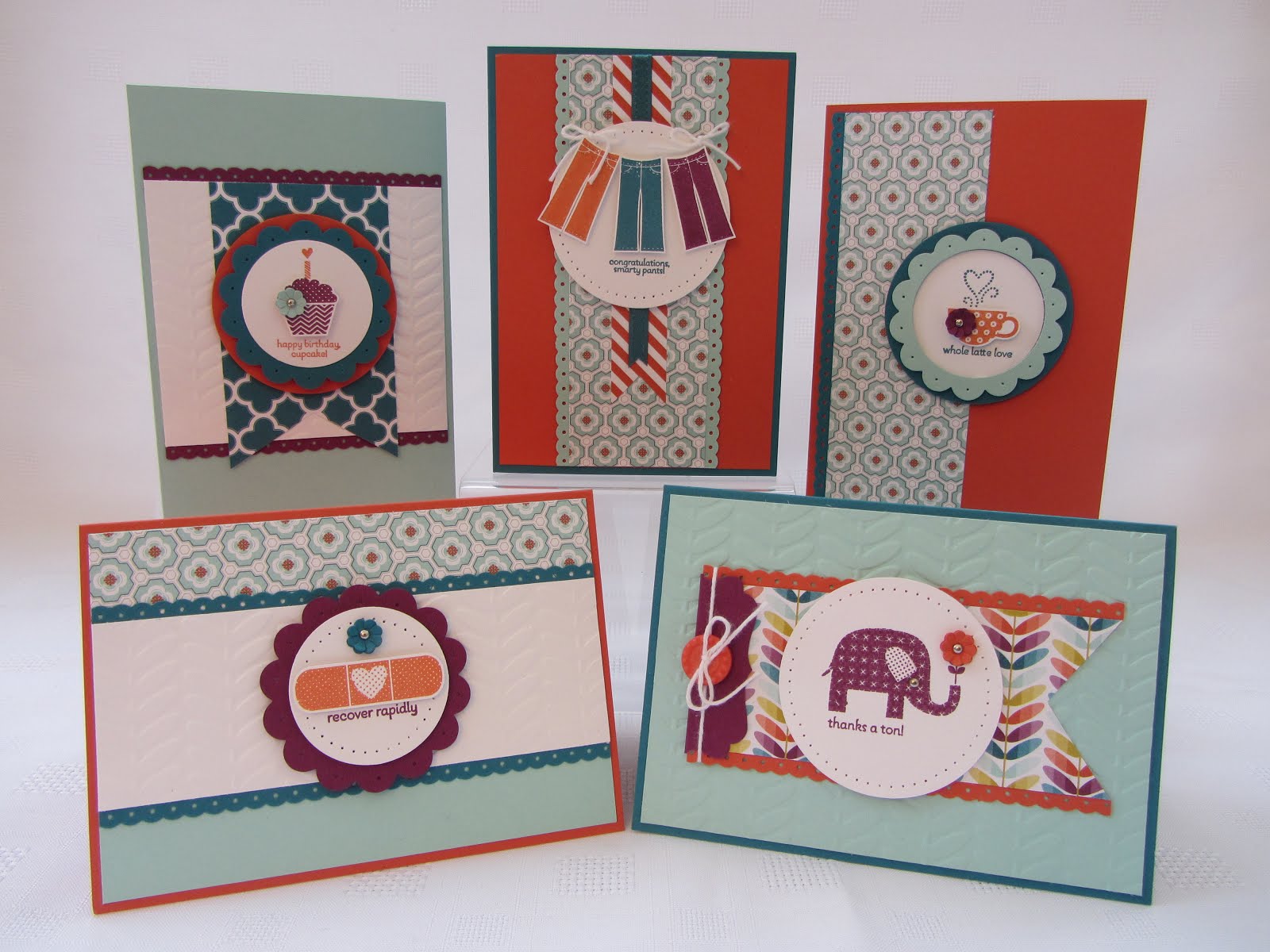 Stamping Moments Patterned Occasions SAB Stamp Class