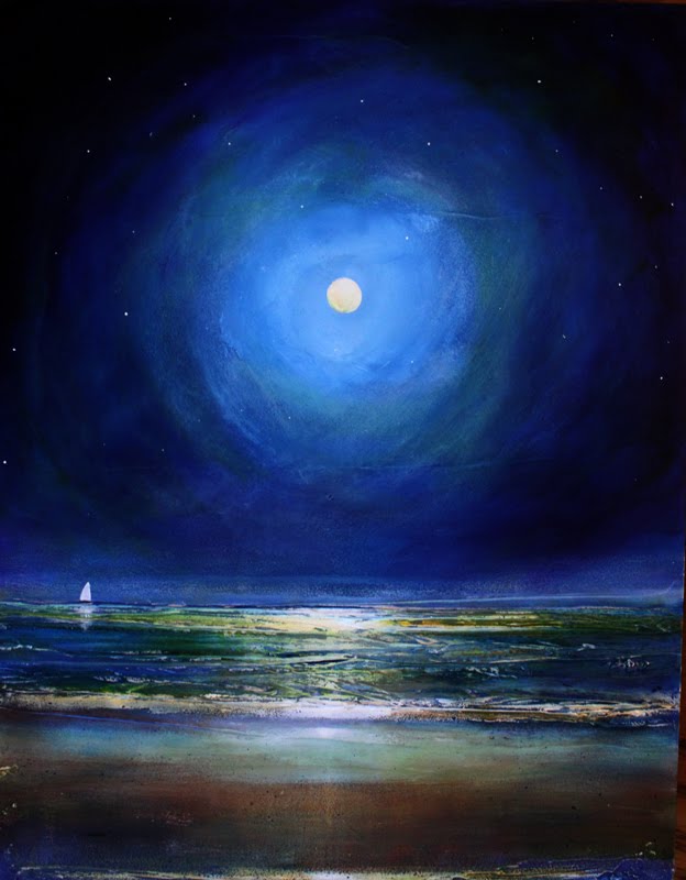 Toni Grote Spiritual Art From My Heart to Yours June 21 Nighttime