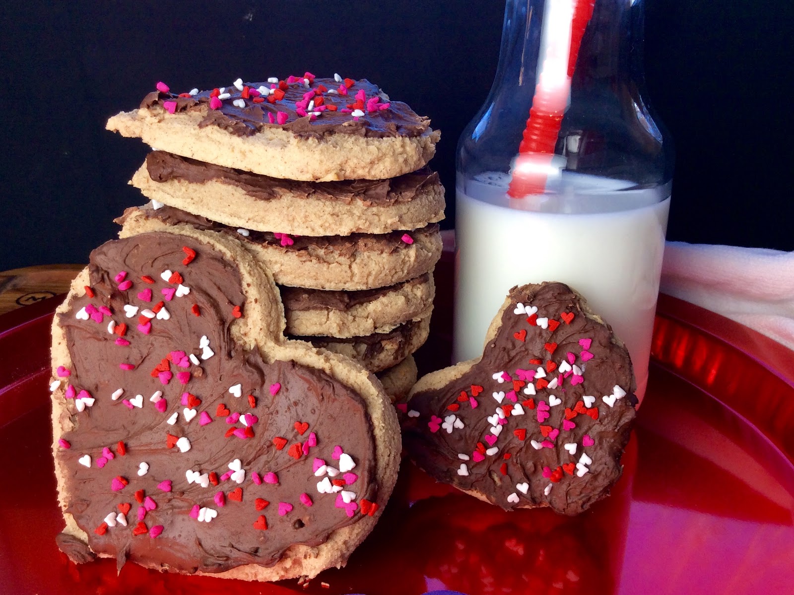 Food Fitness by Paige Ganache Frosted Sugar Cookies