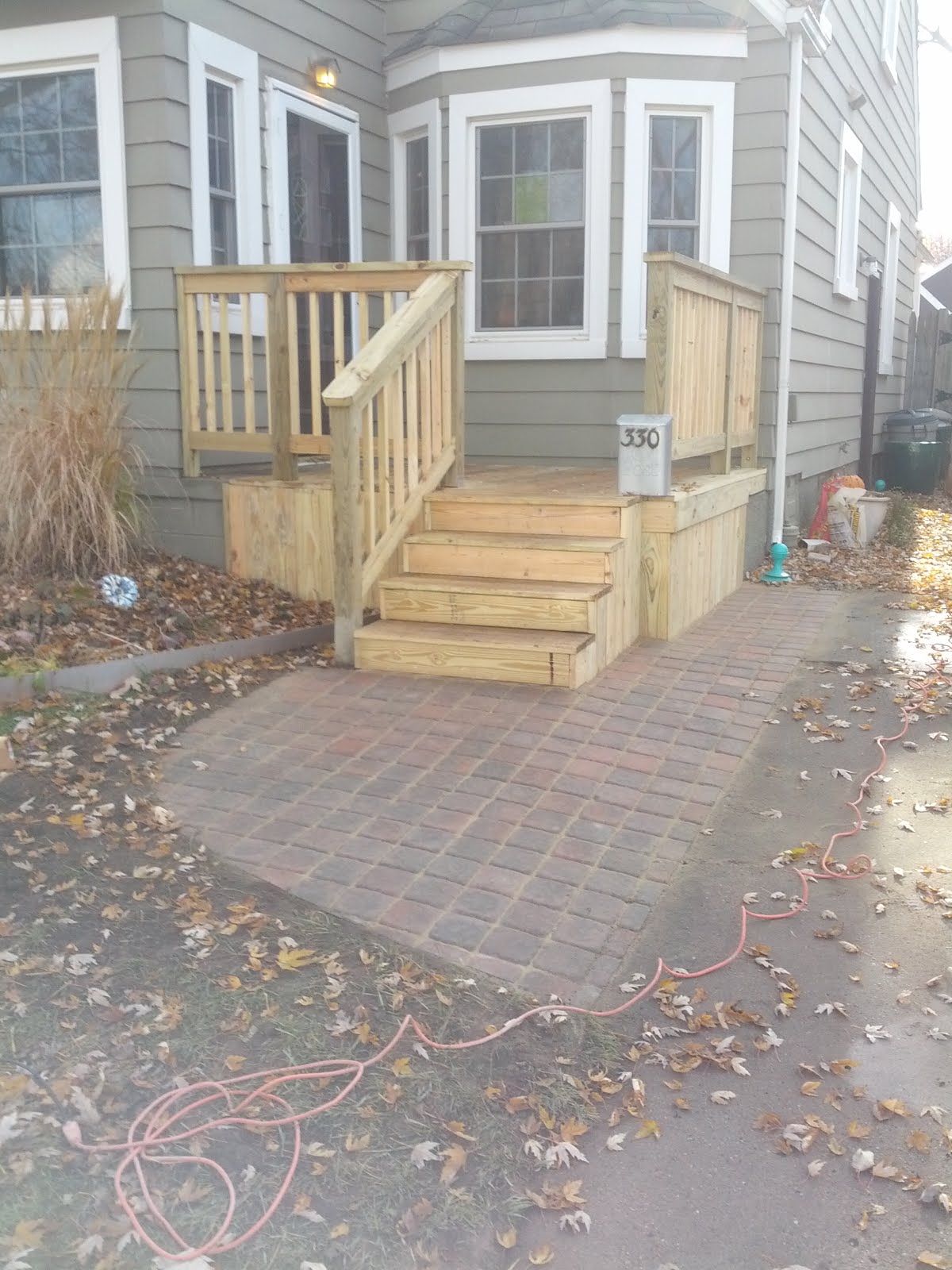 Kitchen cabinet painting contractors DECK, PAVERS, FLOWER BOX INSTALL