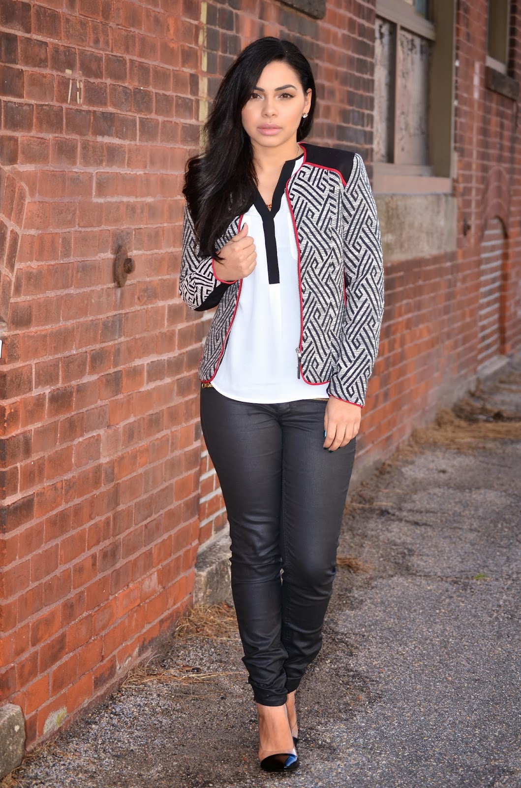 How to style A Statement Jacket The Style Brunch