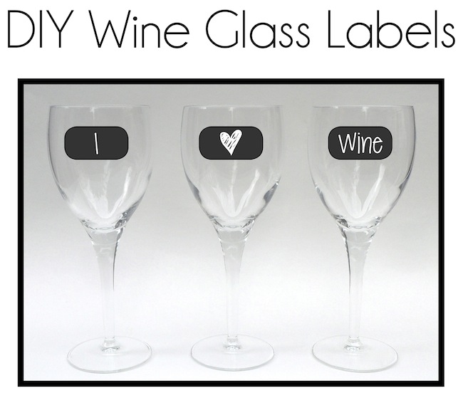 DIY Wine Glass Labels Smart School House