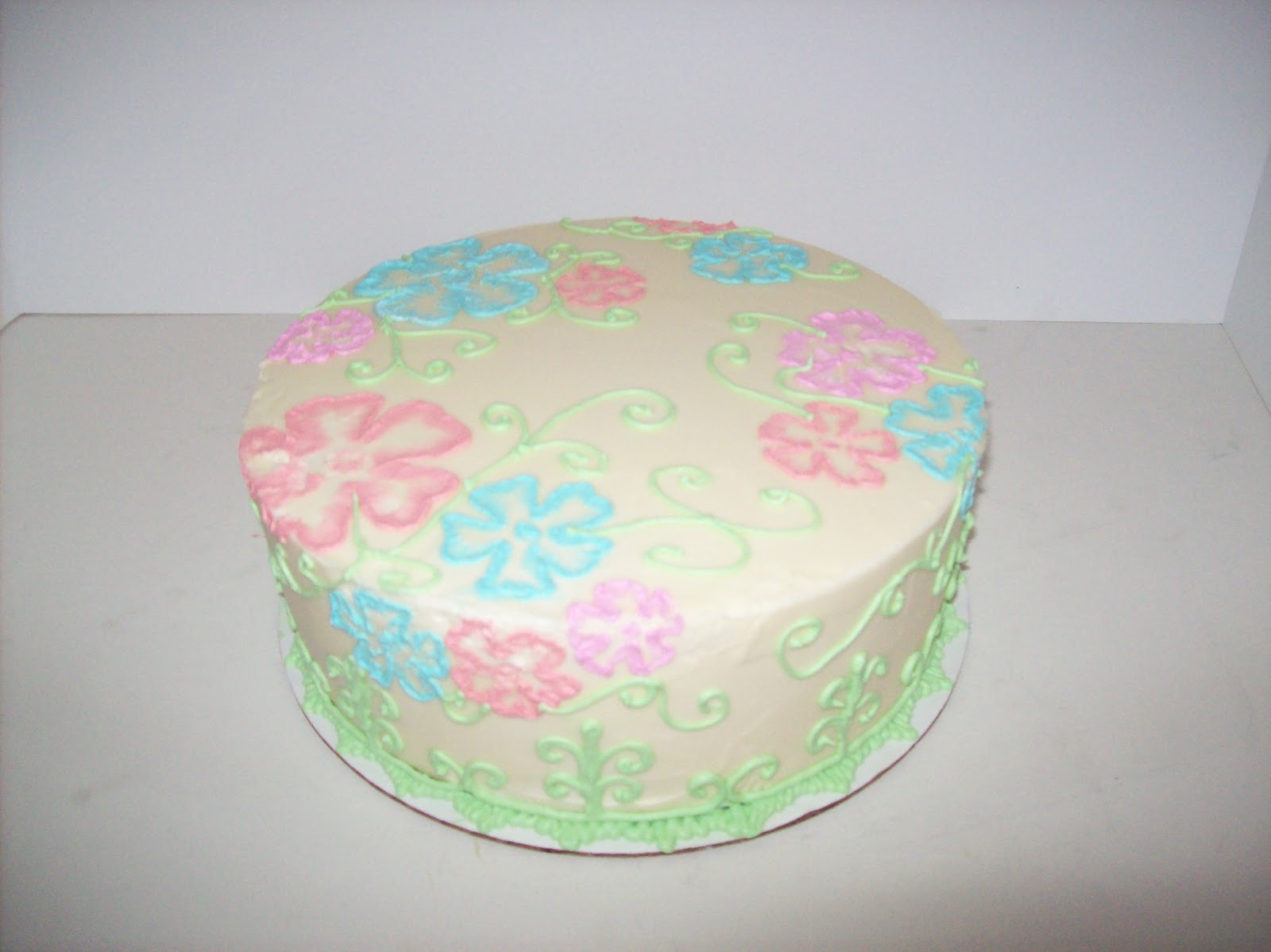 SAB Cakes! Buttercream Birthday Cake!