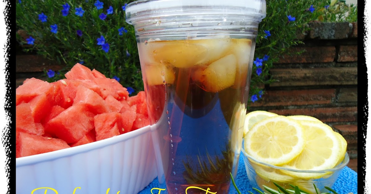 Unique Party Food to Go Why do people not make Iced Tea from scratch?