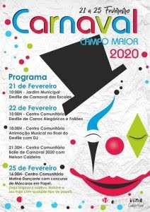 CAMPO MAIOR - CARNAVAL 2020 - 21 A 25 DE FEVEREIRO DE 2020.