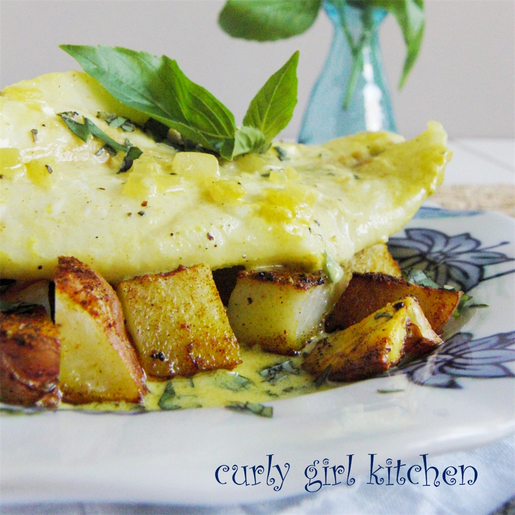 Curly Girl Kitchen Coconut MilkPoached Orange Roughy with Curry