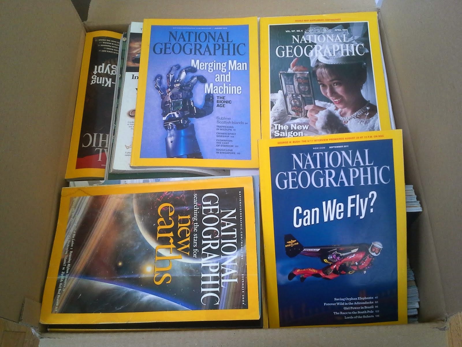 National Geographic Magazines