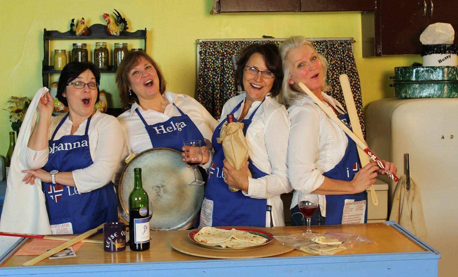 Lefse is our life states The Real Housewives of Sweet Swine County!