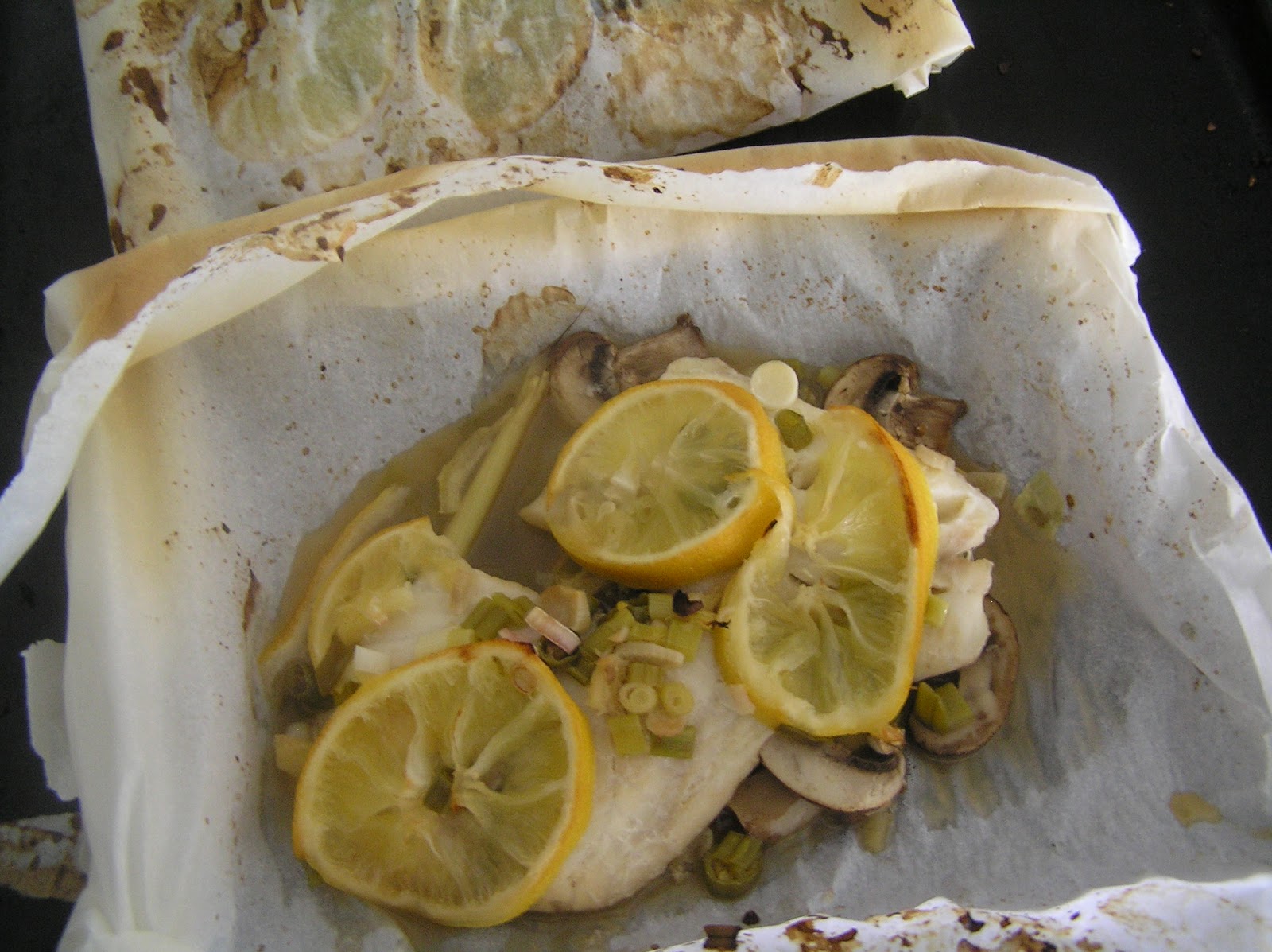 The Melting Pot Fish in Parchment Paper / Fish Papillote