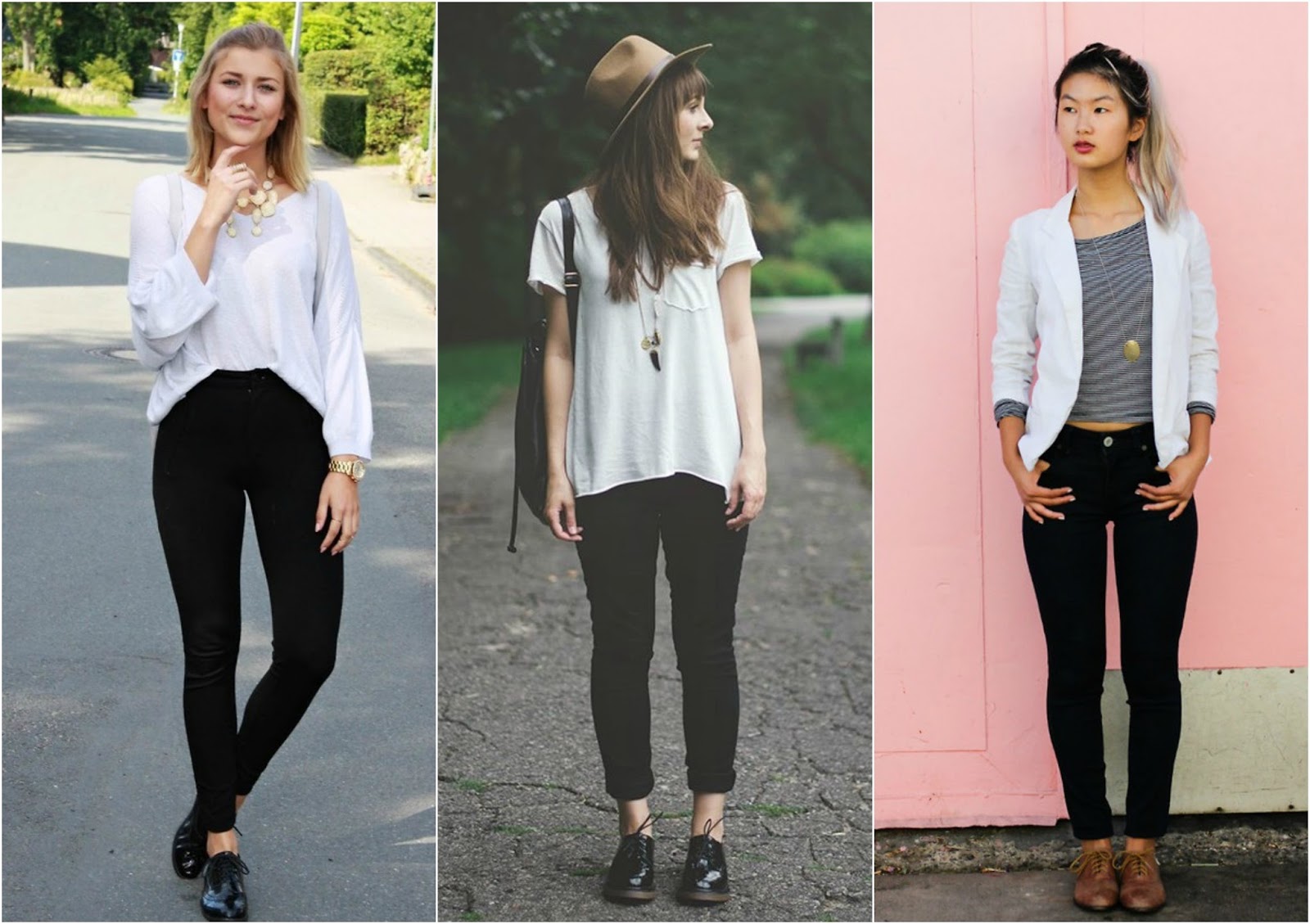 oxford com calça jeans