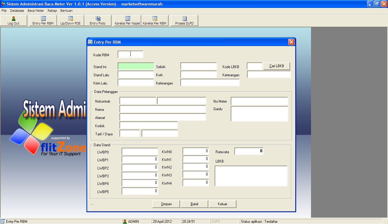software murah jual cater system sistem administrasi baca meter software murah jual cater system sistem administrasi baca meter