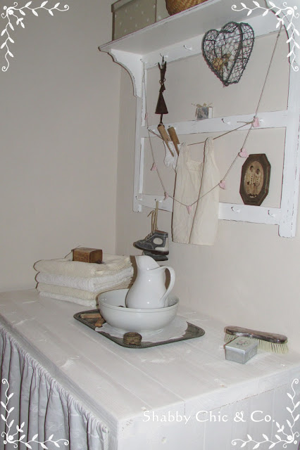 Shabby Chic & Co.: Waschmaschine shabby verkleidet