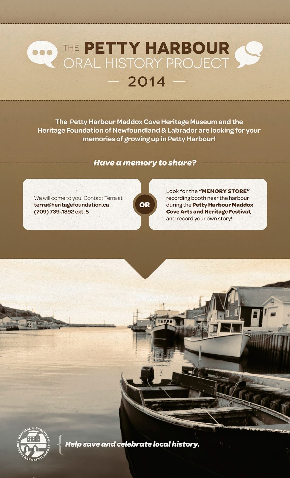 ICH Blog Memories of Petty Harbour Wanted for Oral History Project