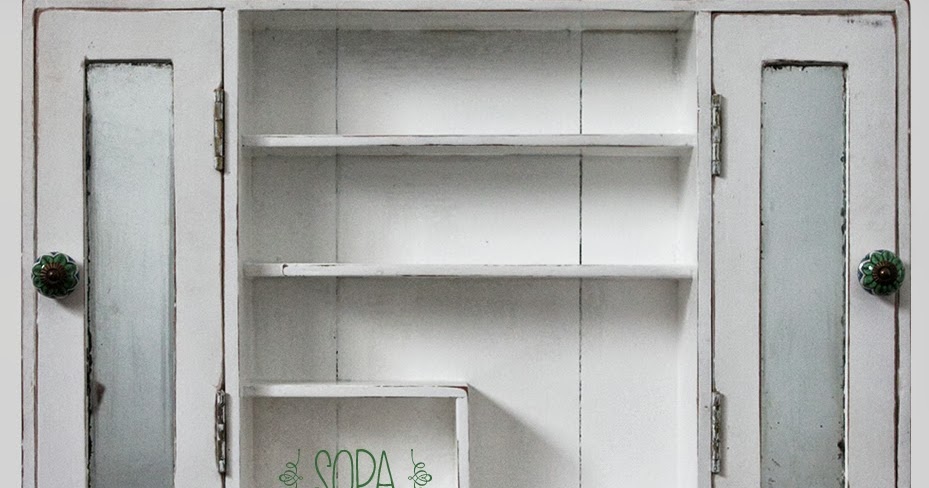 SOPA MUEBLES Y OBJETOS OLD SCHOOL: Botiquín // Estantería Rústica
