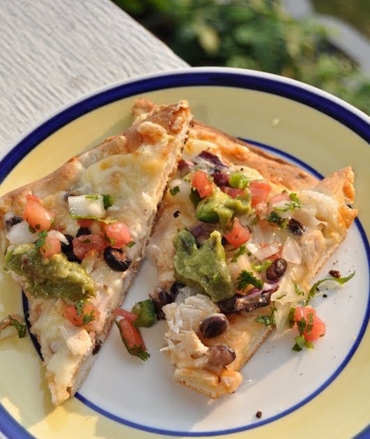 chicken burrito pizza Little Birdie Secrets
