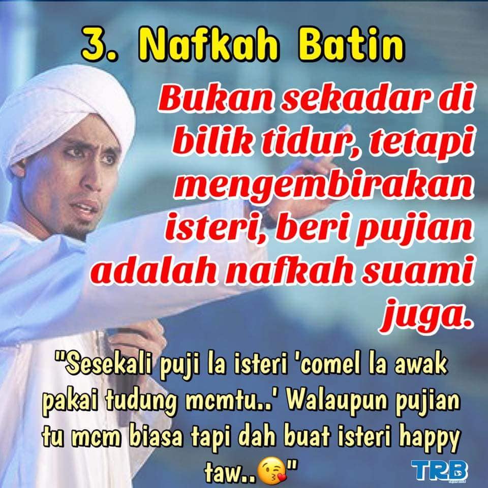 Nafkah Wajib Suami Ambil Tahu Nampak Biasa2 Sahaja Tapi Kalau Tak Dapat Tunaikan Besar Akibatnya Islam Itu Indah