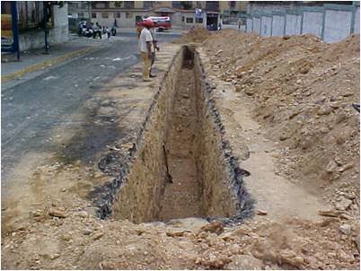 Mejoramiento urbano e incorporación de  aguas servidas Terrazas A,B,UD6, a colectores marginales.