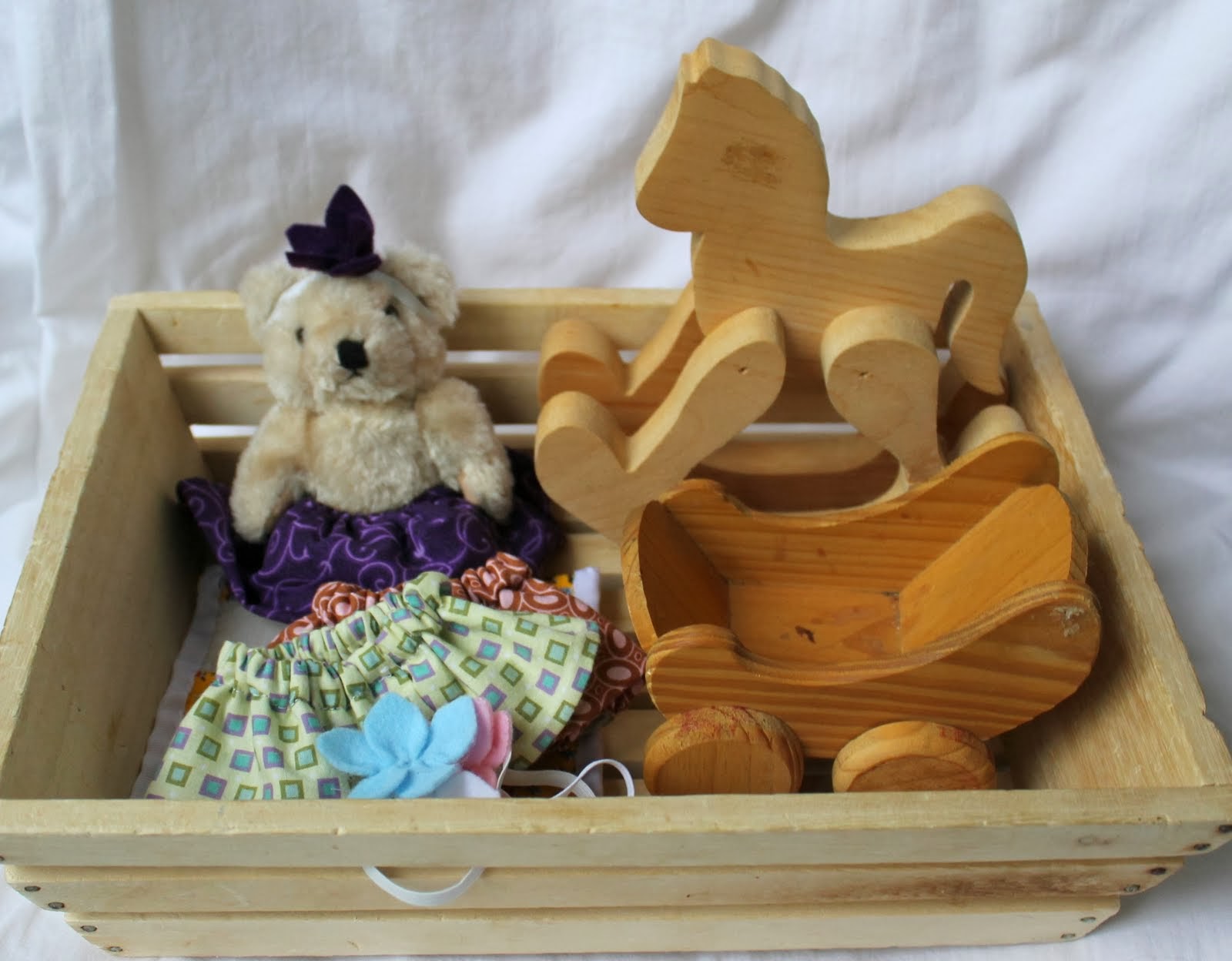 born imaginative. Upcycled Mini Teddy Bear Playset
