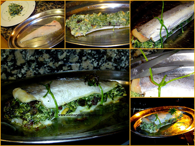Paso 2. Montage-preparación del Plato para introducir en el horno.