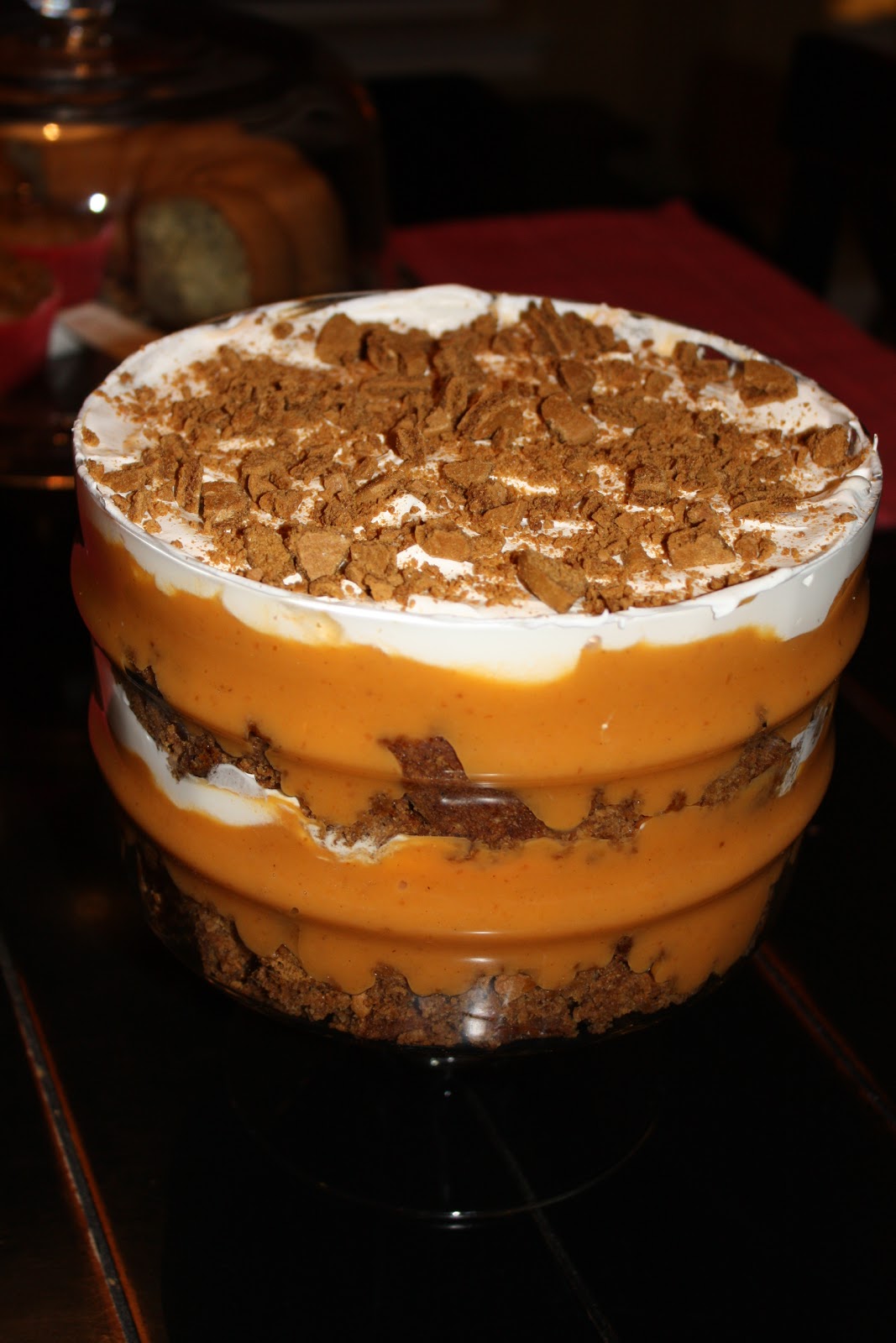 sadie + stella: S+S chow: pumpkin gingerbread trifle