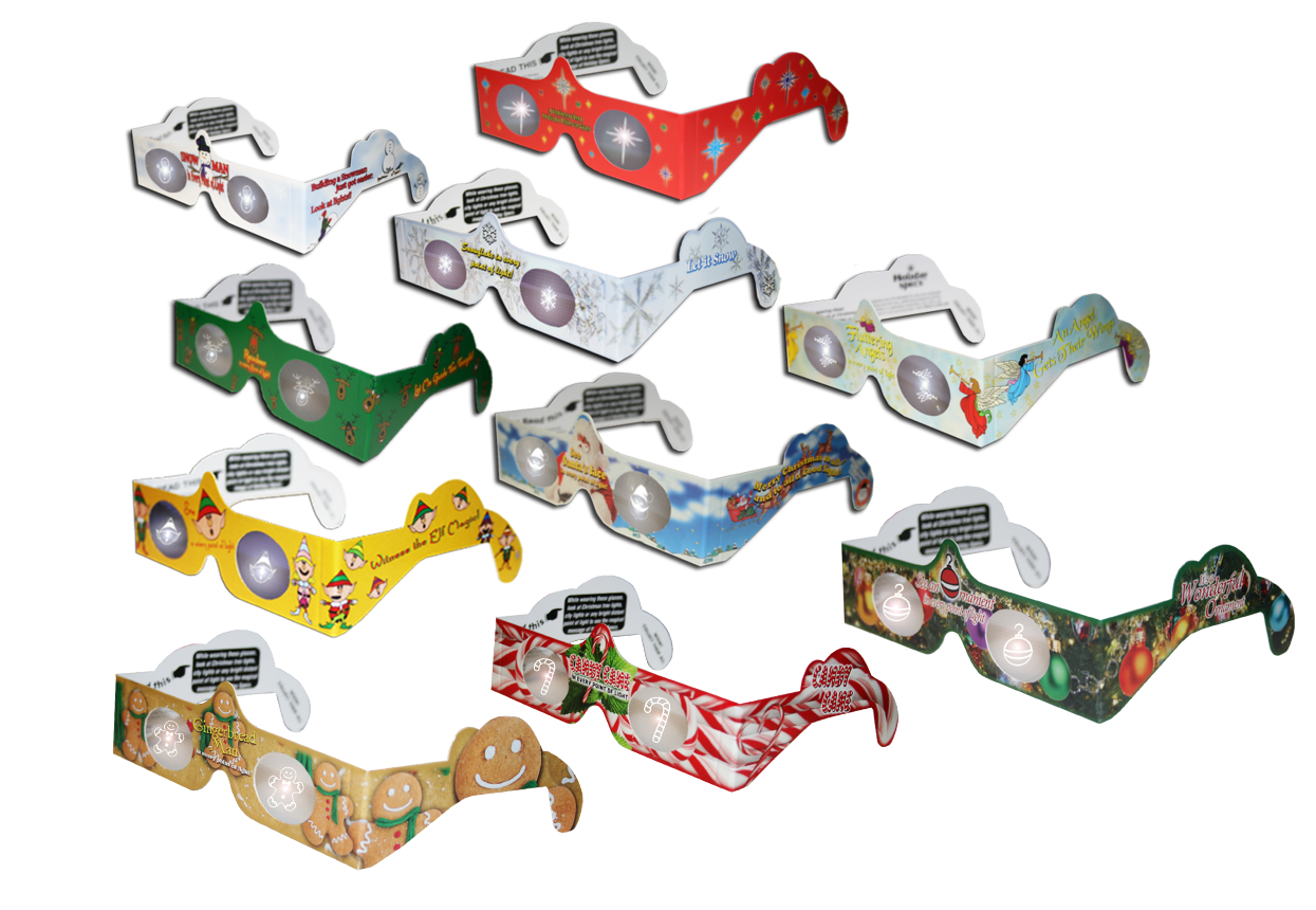 Temporary Waffle Holiday SpecsA Great Stocking Stuffer!