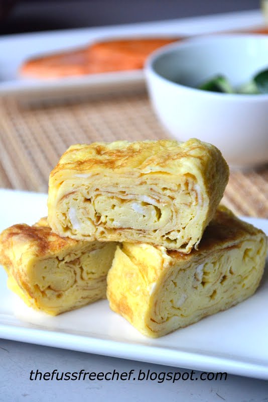 the FUSS FREE chef Japanese Rolled Omelet Tamagoyaki