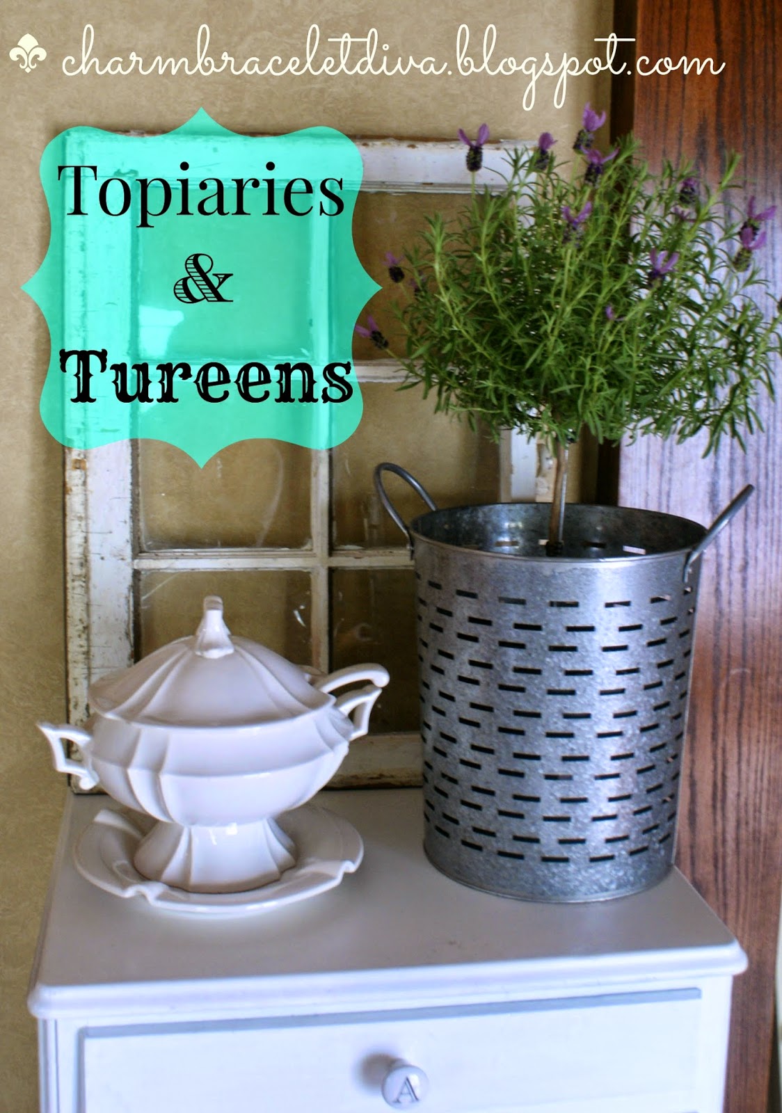 Our Hopeful Home Fresh Lavender Topiary